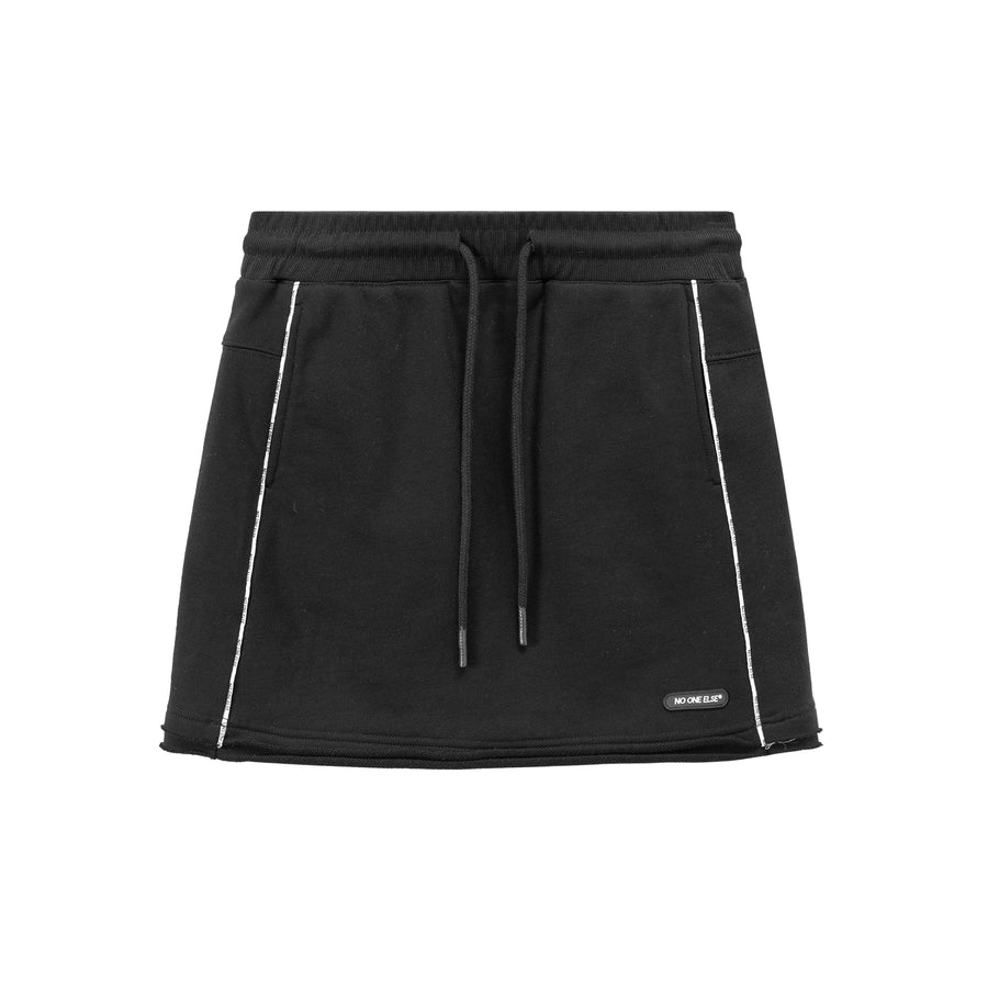 CHUU String Mini Skirt