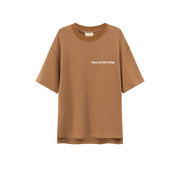 Peace After Chaos Basic Loose Fit T-Shirt