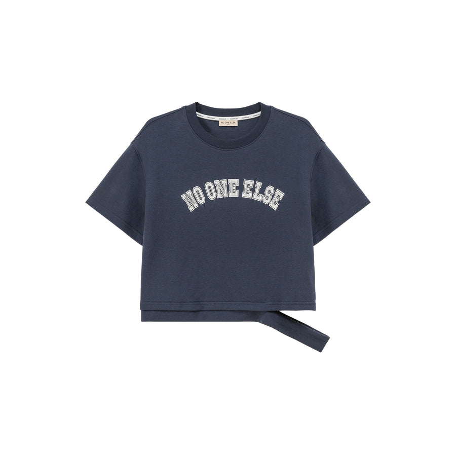 CHUU College Sport Short-Sleeves Sweater