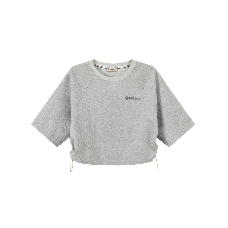 CHUU Raglan Cropped T-Shirt