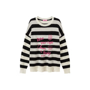 Shine Your Light Stripe Knit Sweater