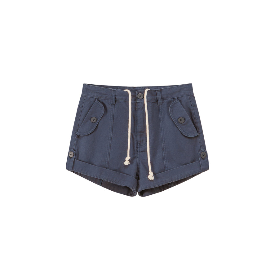 CHUU String Roll-Up Shorts