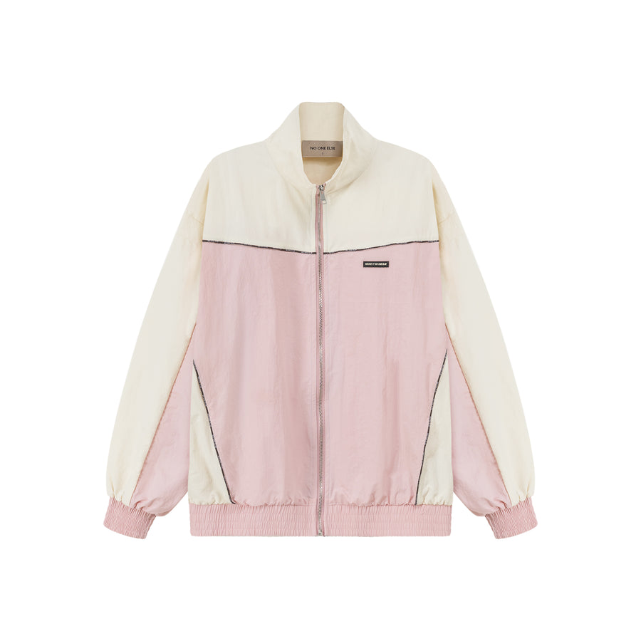 CHUU Color Matching Loose Fit Field Jacket