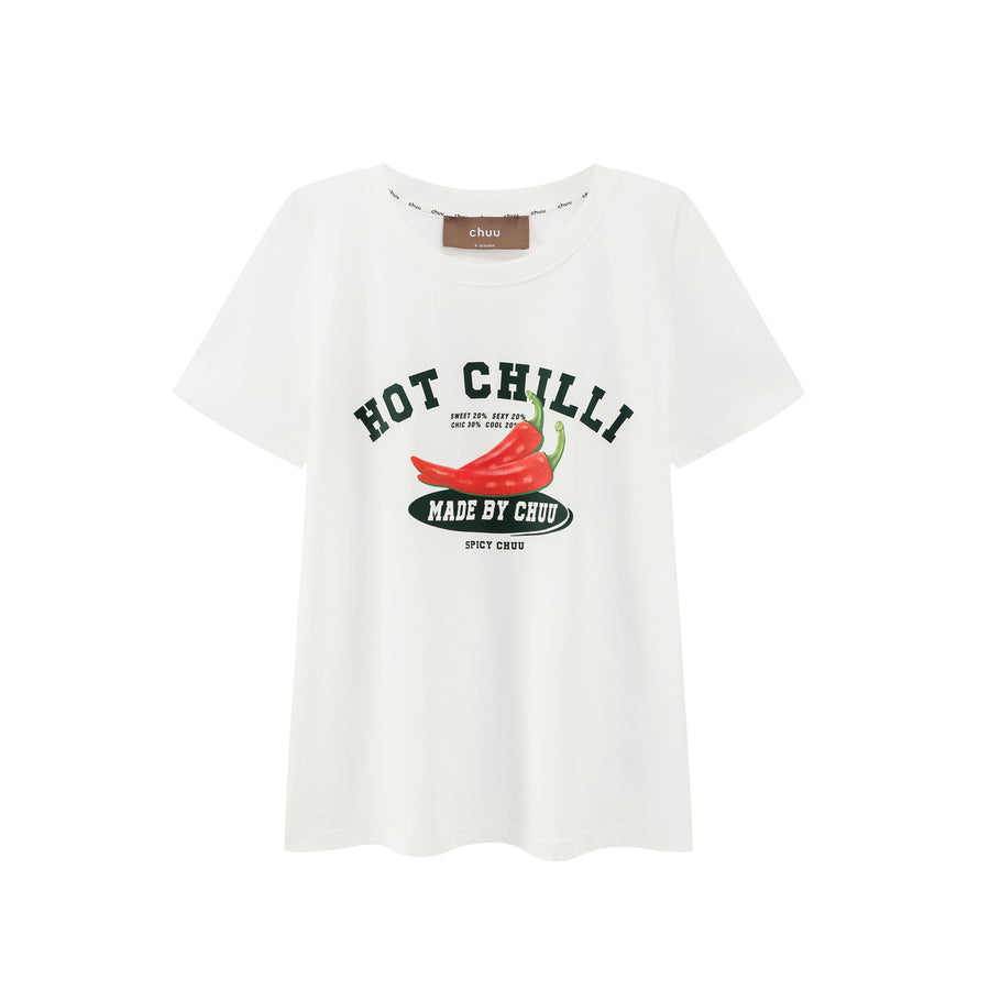 CHUU Hot Chilli Loosefit T-Shirt