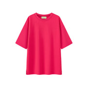 Solid Color Oversized Thick T-Shirt