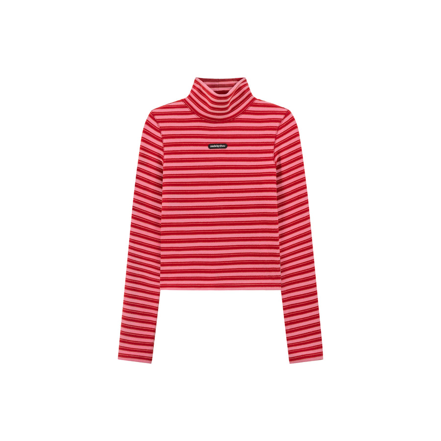 CHUU The Show Stopper Striped Polar T-Shirt