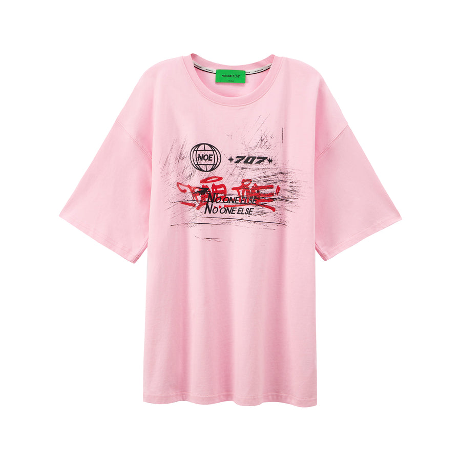 CHUU Graffiti Loosefit T-Shirt