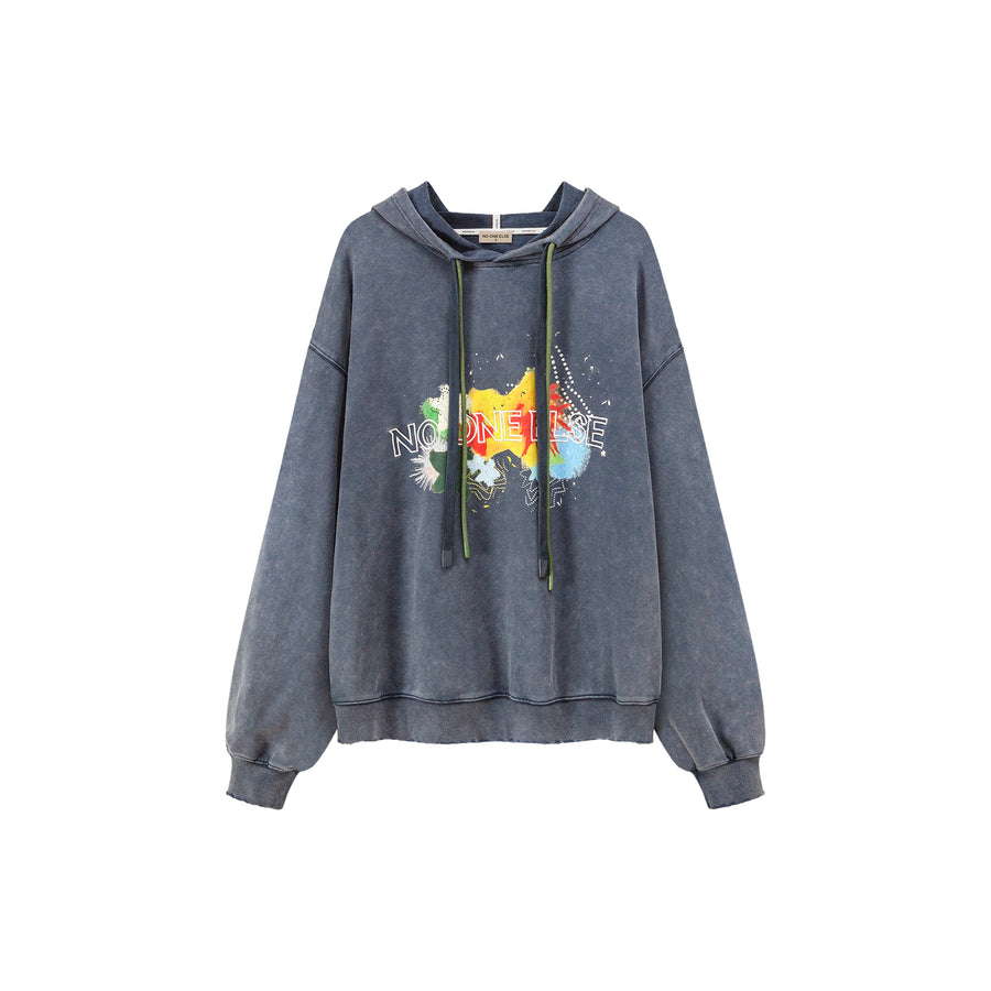 CHUU Vintage Loose Fit Hoodie