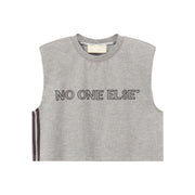 Noe Logo Crop Sleevless Top