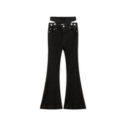 Just A Lullaby Fashion High-Waist Bootcut Jeans