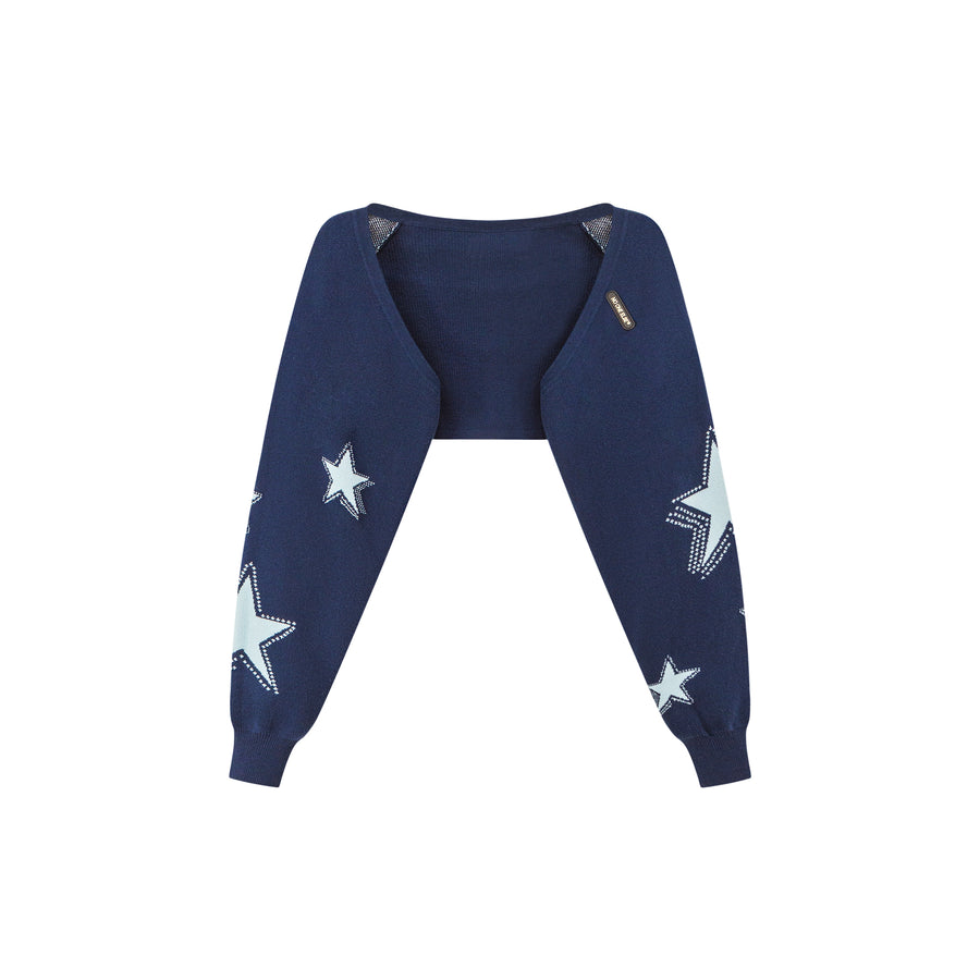 CHUU You Are My Star Bolero Cardigan