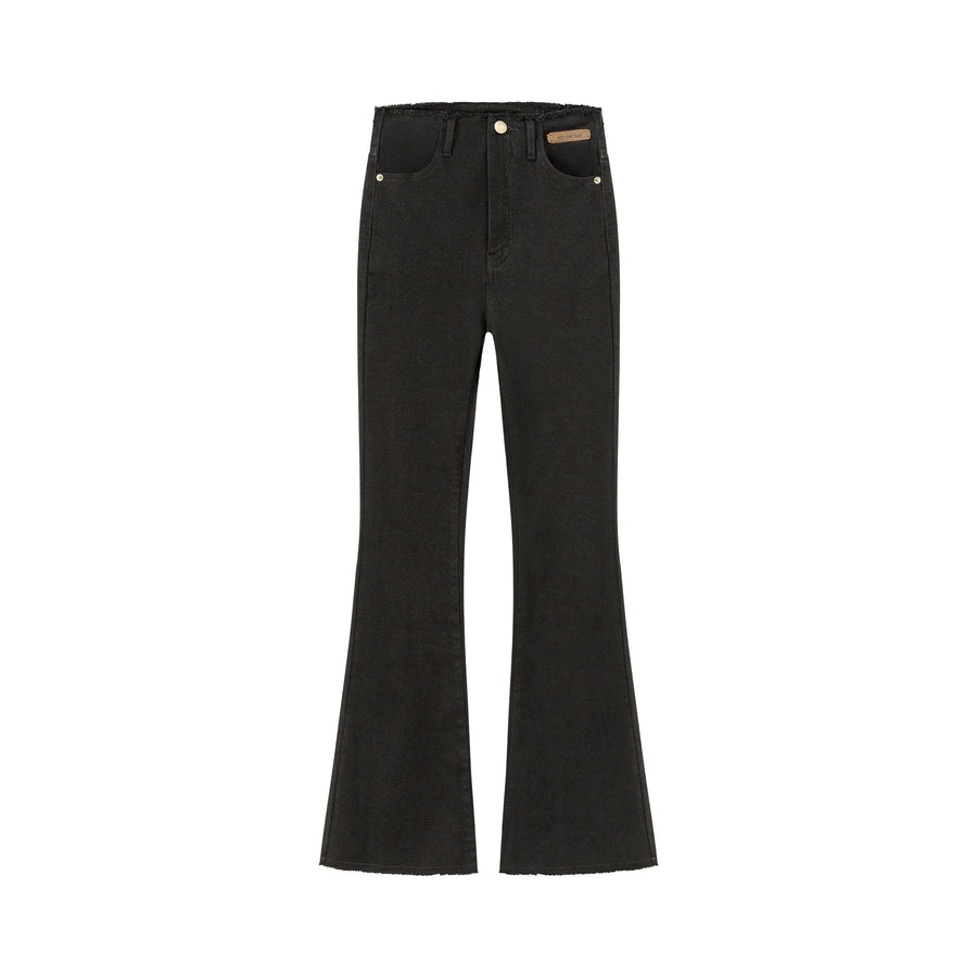 CHUU High Waist Bootcut Slim Pants