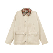 Golden Collar Raglan Jacket