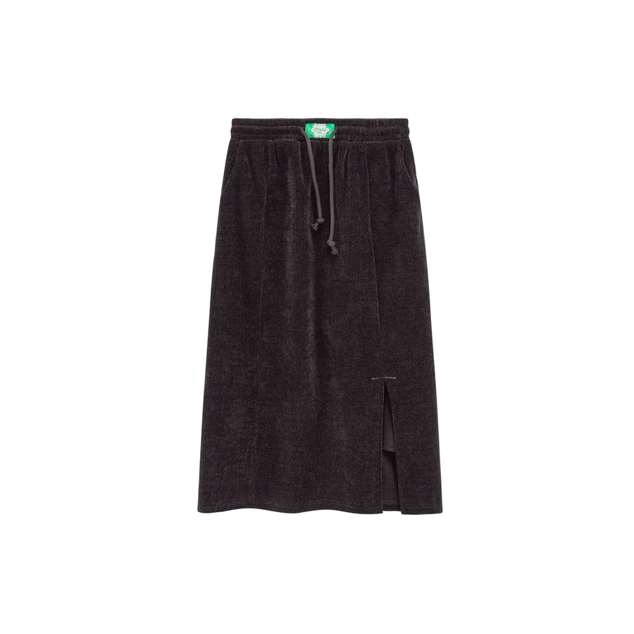 CHUU Waist Strings Casual Sport Midi Skirt