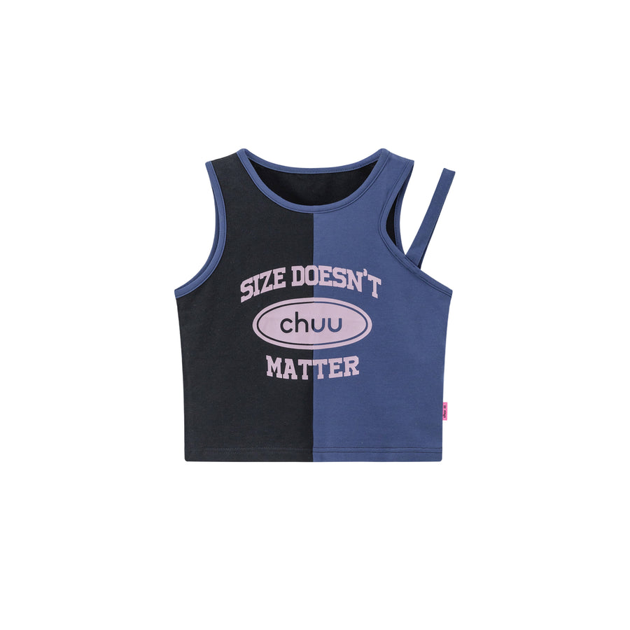CHUU Size Doesnt Matter Printed Sleeveless Top