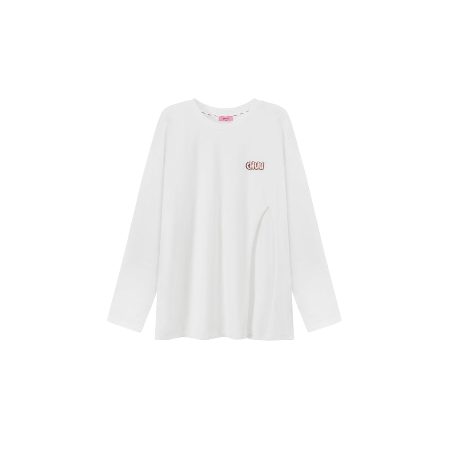 CHUU Split Loose Fit T-Shirt