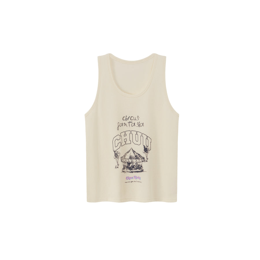 CHUU Colored Circus Fasntasia Sleeveless T-Shirt