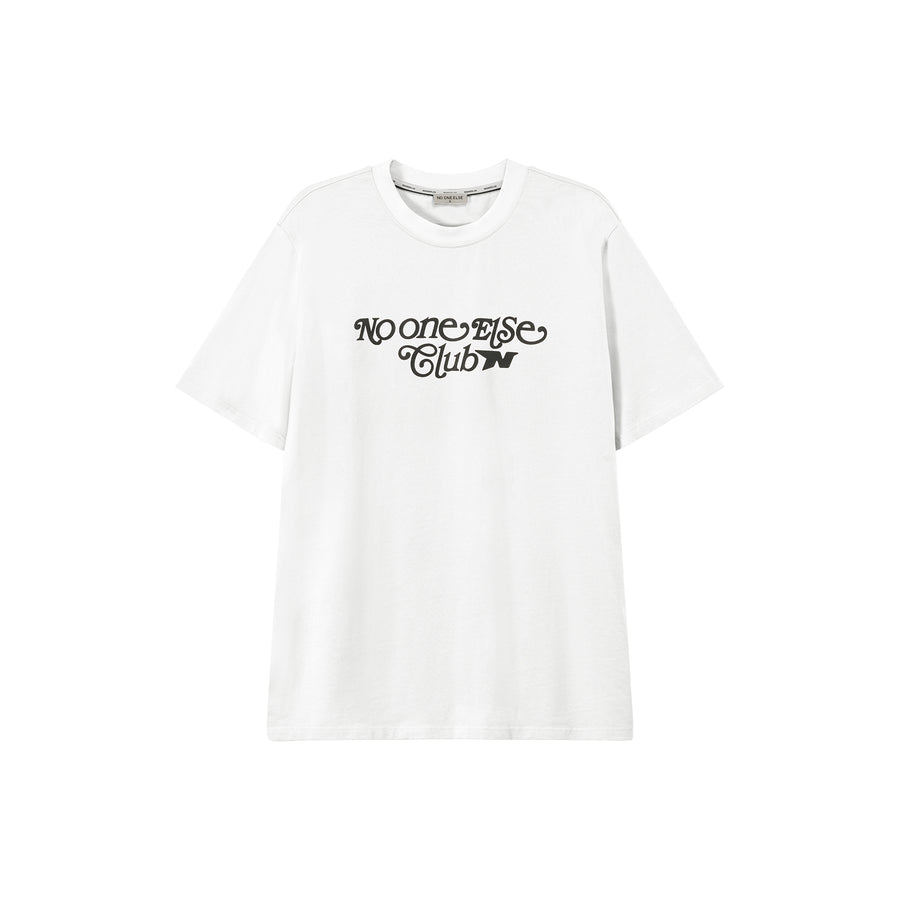 CHUU Noe Club Colored Loose Fit T-Shirt