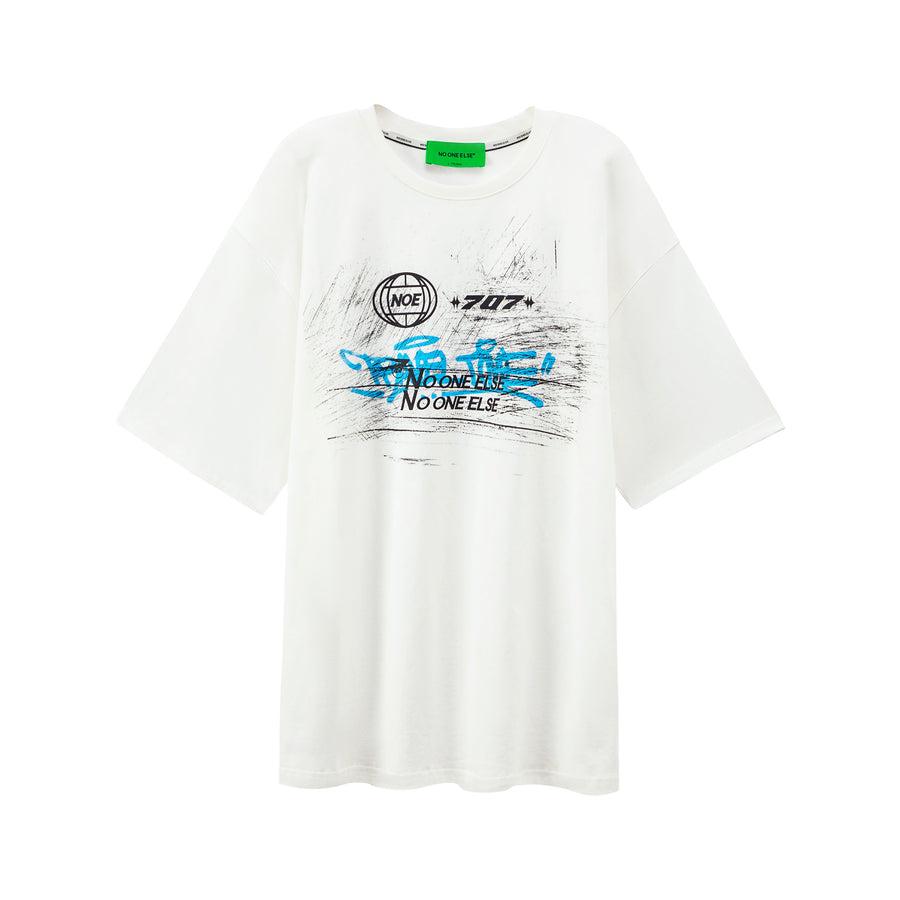 CHUU Graffiti Loosefit T-Shirt