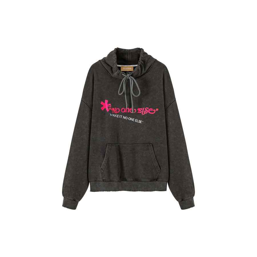 CHUU Star Logo Loose Fit Hoodie