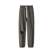 Slit Back Jogger Pants