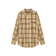 Vintage Check Loose Shirt