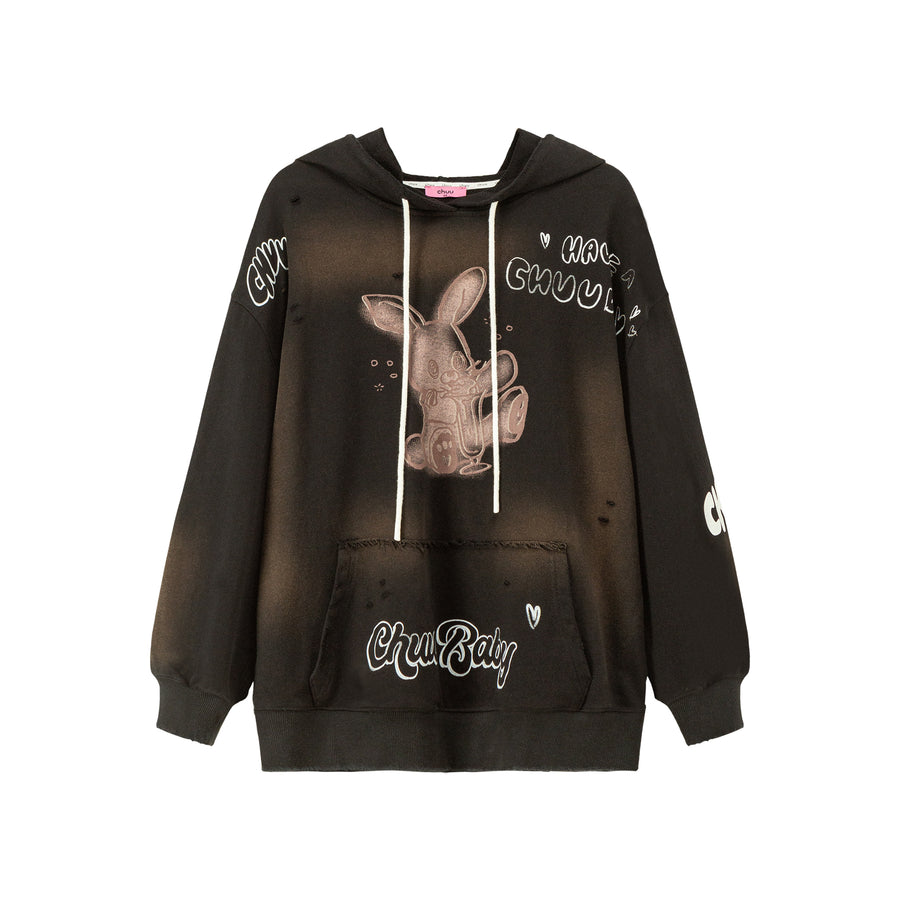 CHUU Year Of The Rabbit Hoodie