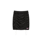 Ruched String Basic Skirt