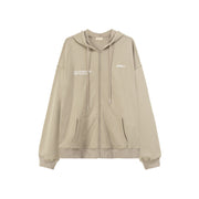 Colored Club Stretch Hooded Zip-Up