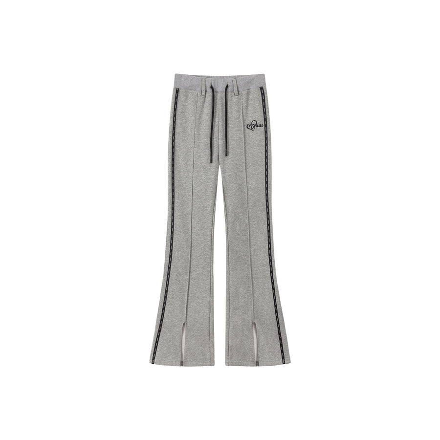 CHUU Slit Bootcut Sweat Pants