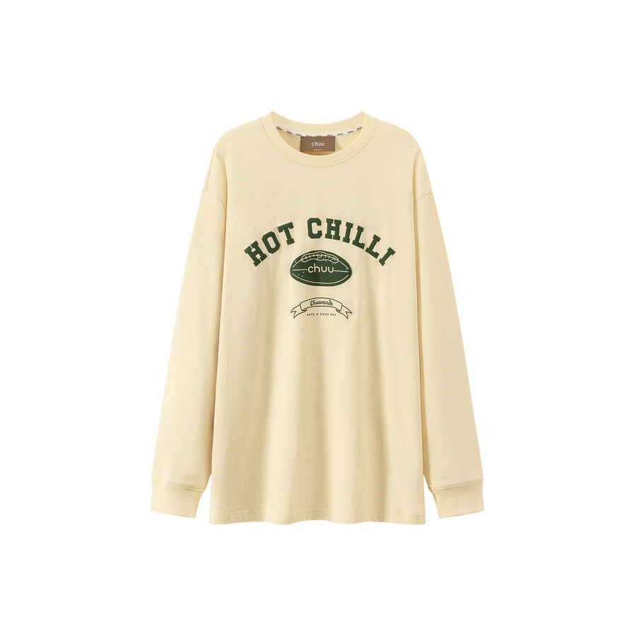 CHUU Hot Chili Long Sleeve T-Shirt