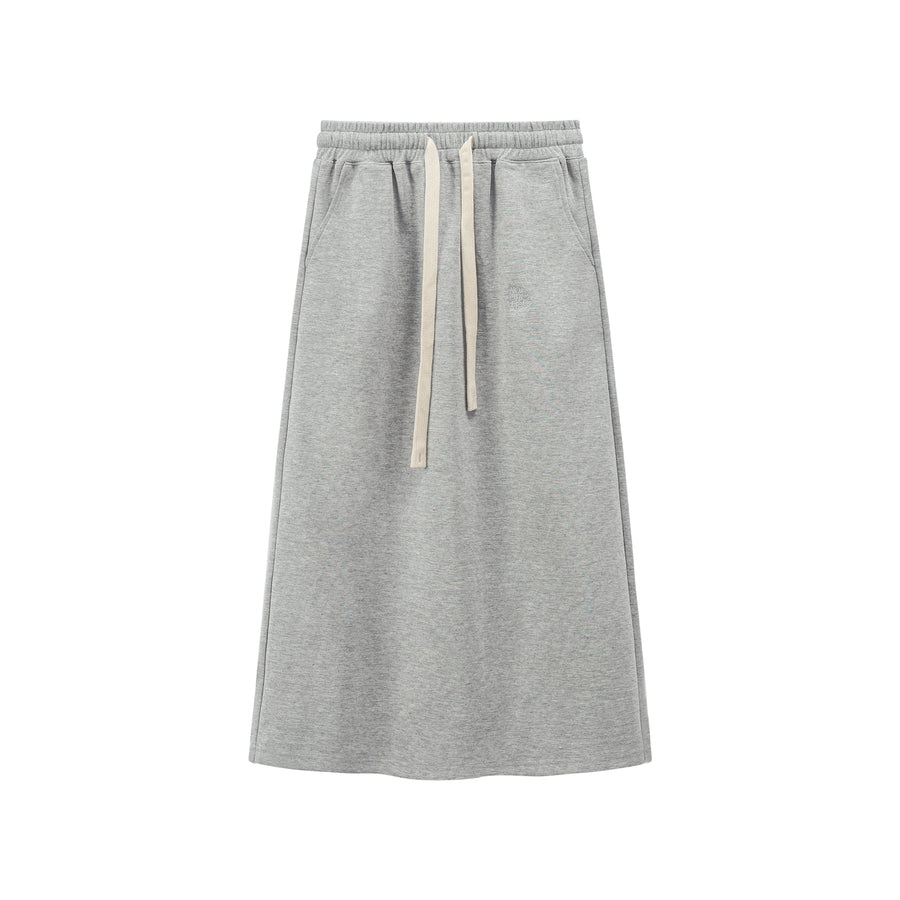 CHUU Cotton Sweatshirt Skirt