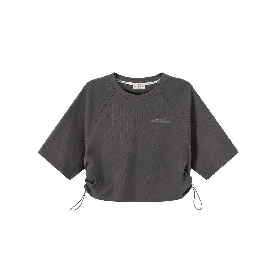 CHUU Raglan Cropped T-Shirt