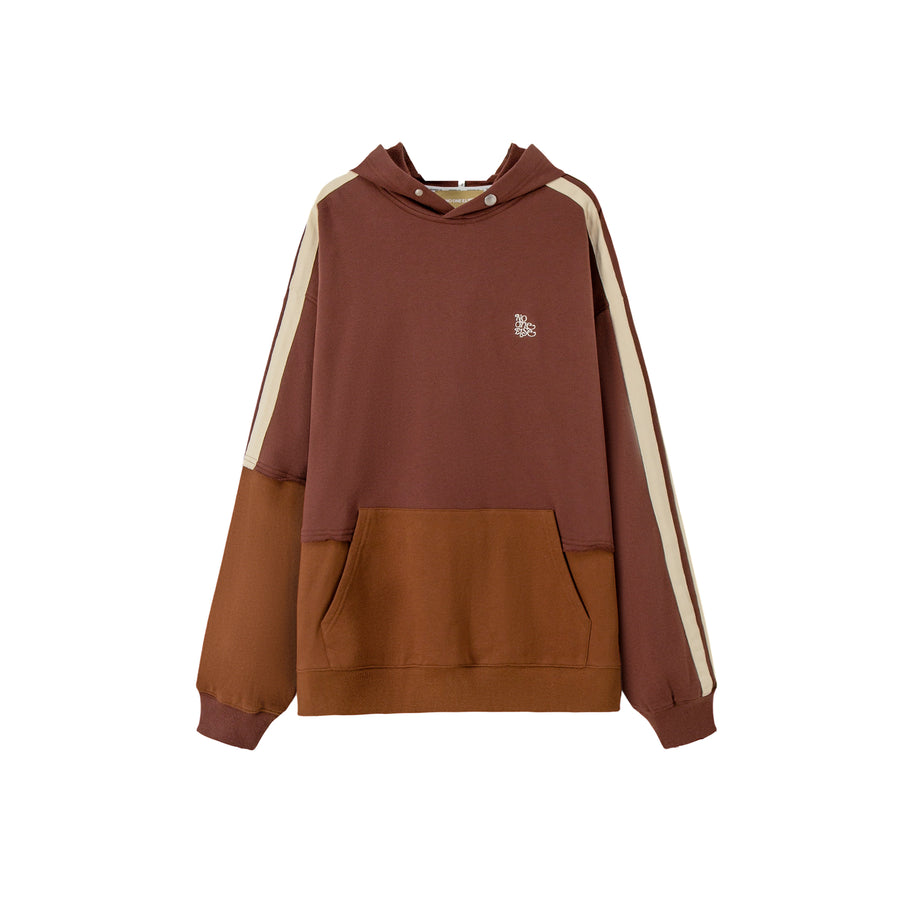 CHUU Color Matching Oversize Hoodie