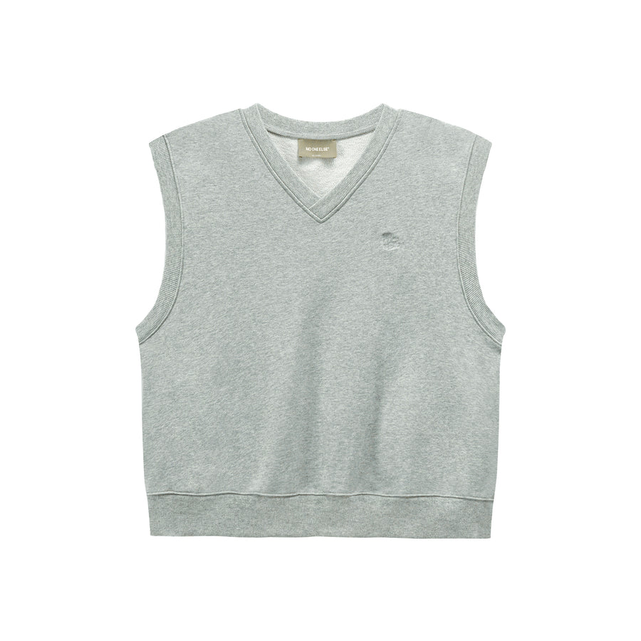 CHUU Simple V-Neck Sweater Vest