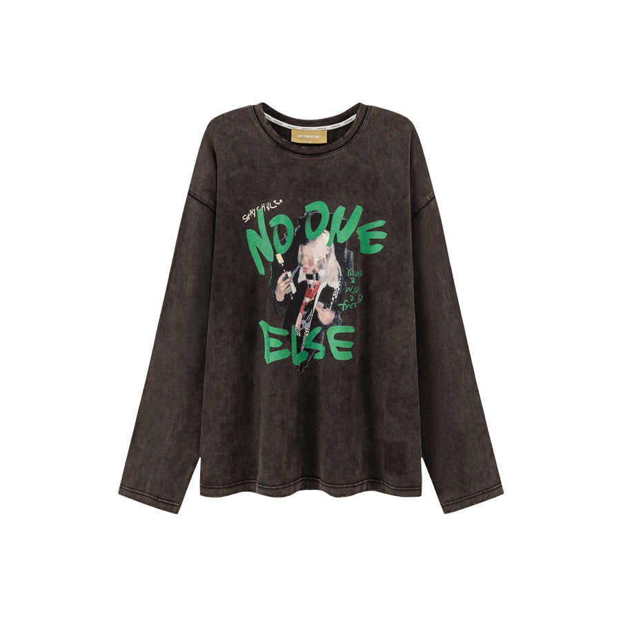 CHUU Noe Wild Printed Loose Fit T-Shirt