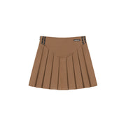 Pleated Mini Skirt