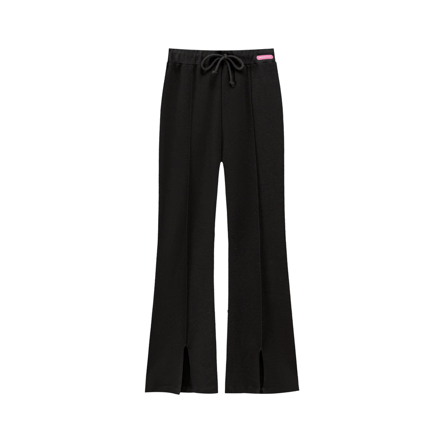 CHUU Bootcut Front Slit Jogger Pants