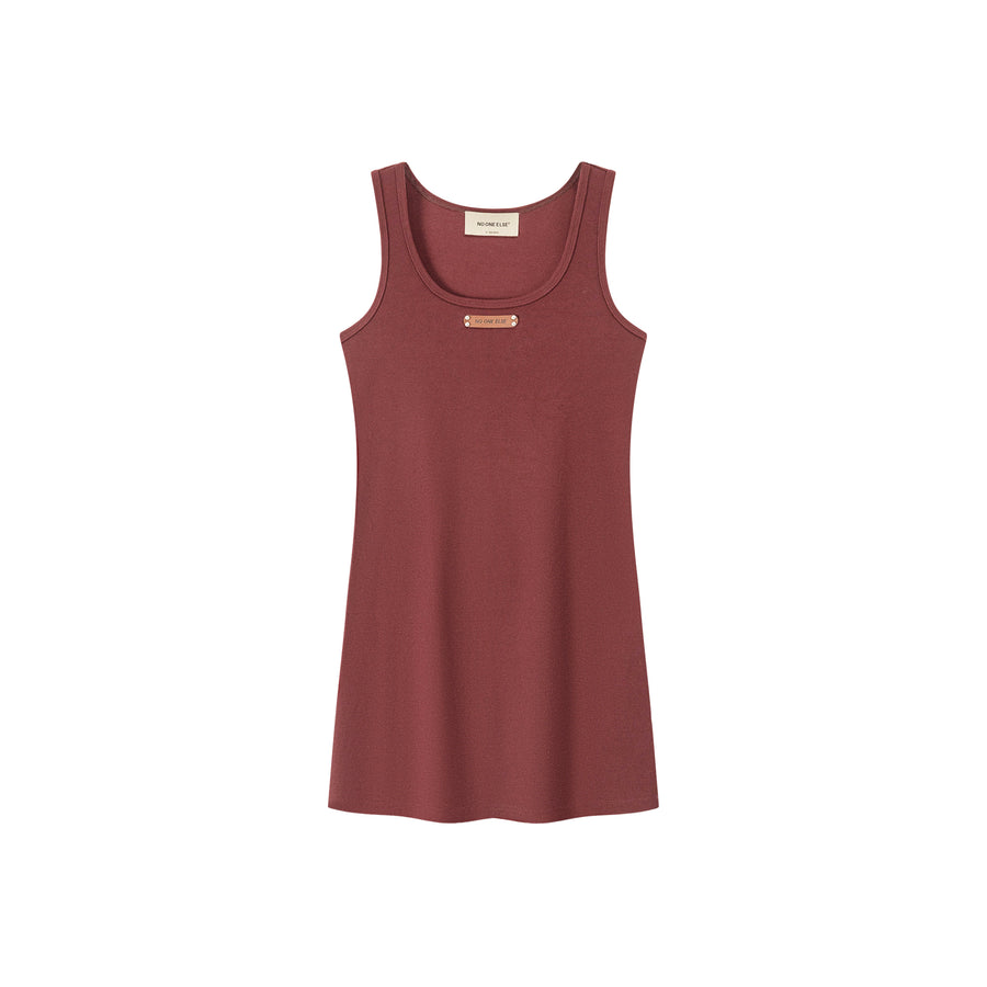 CHUU Essential Sleeveless Mini Dress