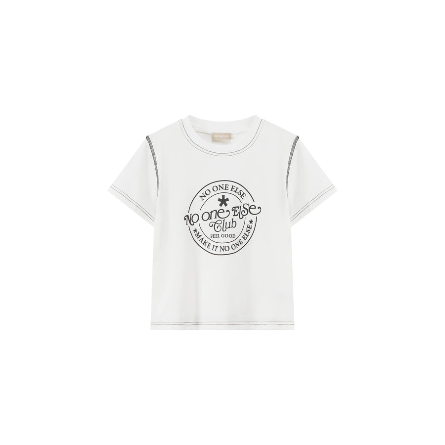 CHUU Make It No One Else Club T-Shirt