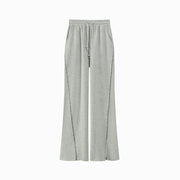 Front Slit Wide Jogger Pants