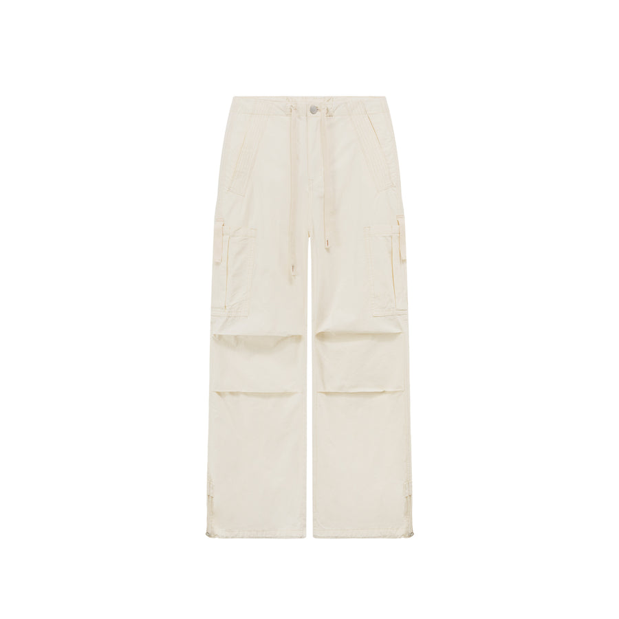 CHUU String Wide Cargo Pants