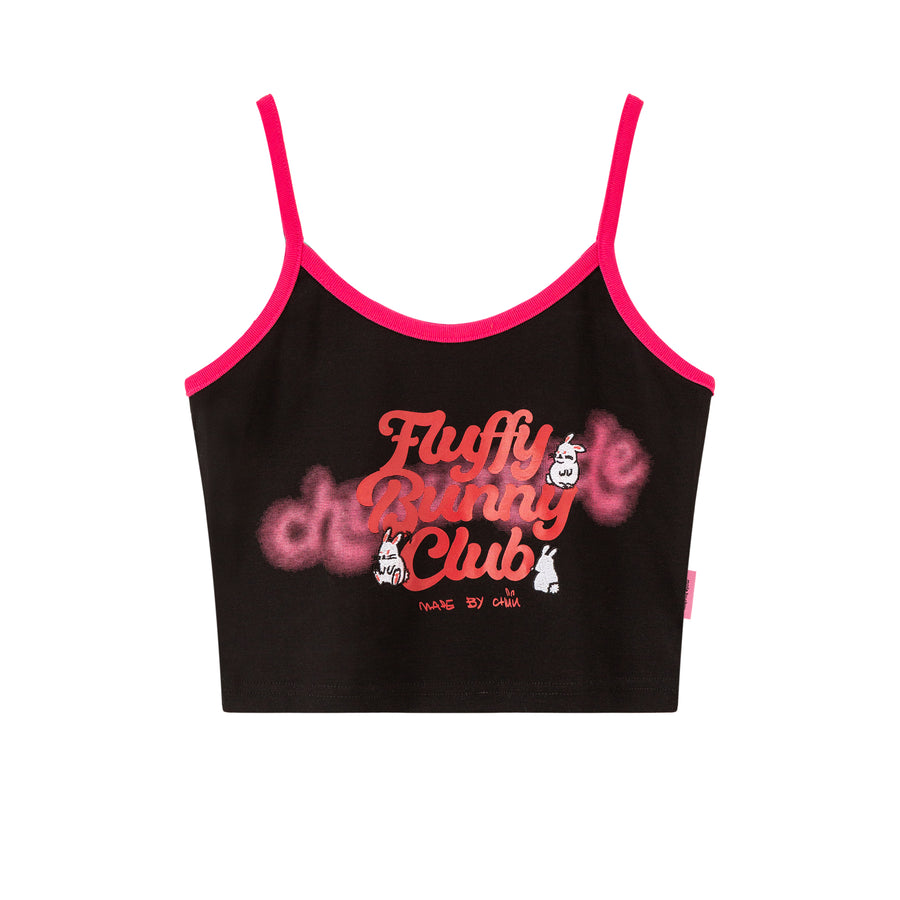 CHUU Bunny Club Cropped Cami Top