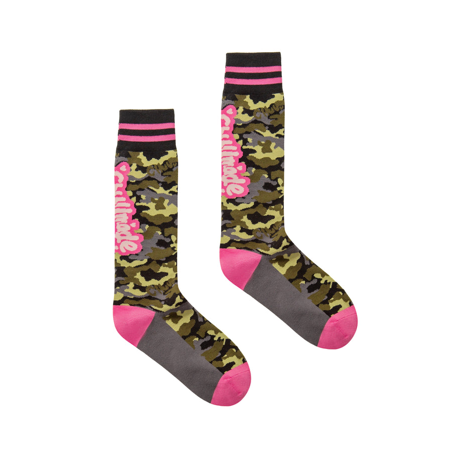 CHUU Camouflage Jacquard Knit Socks