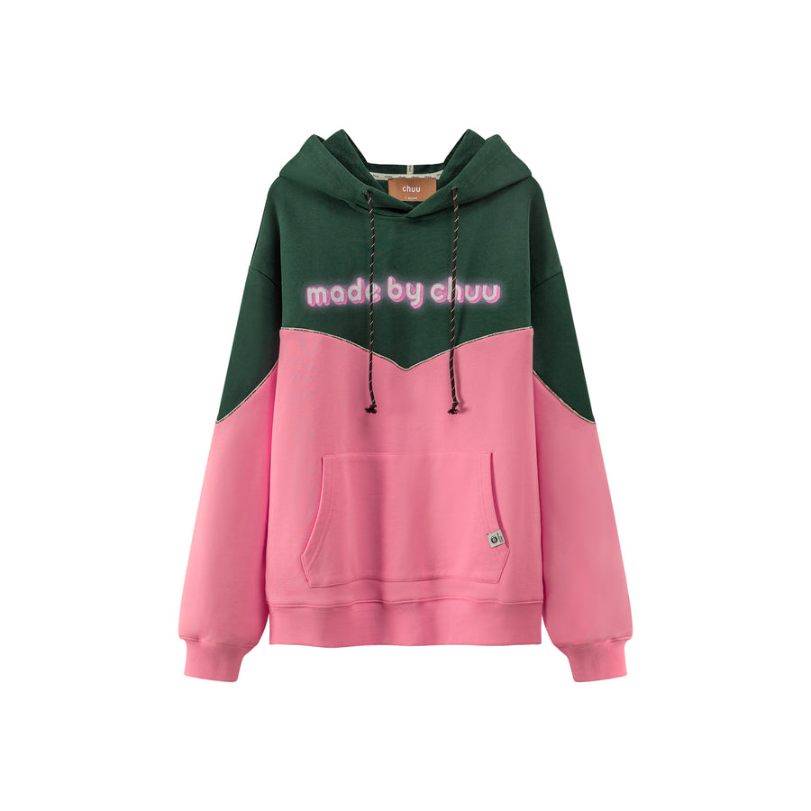 CHUU Epiphany String Loose Fit Hoodie