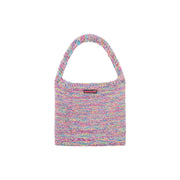 Rainbow Knit Shoulder Bag