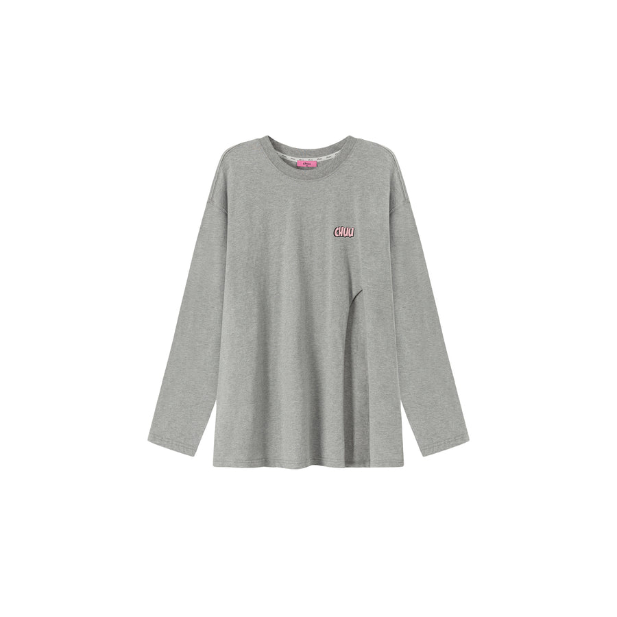 CHUU Split Loose Fit T-Shirt