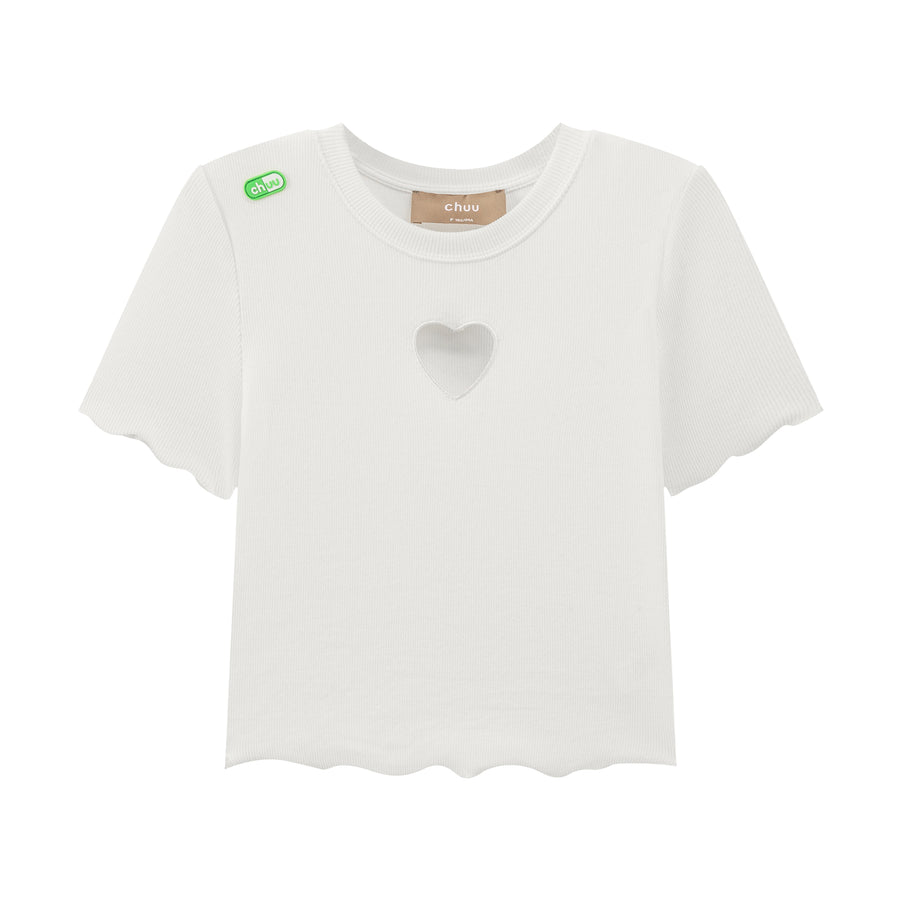 CHUU Oh So Sweet Cutout T-Shirt