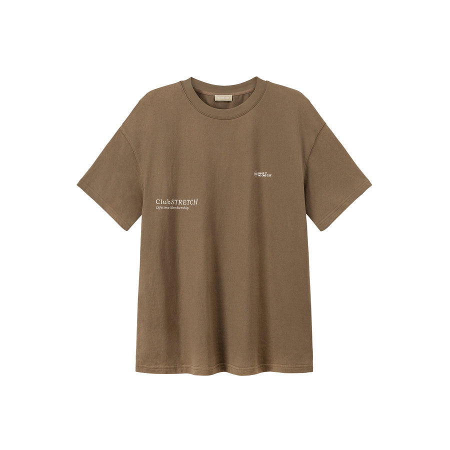 CHUU Club Stretch Box Short Sleeve T-Shirt