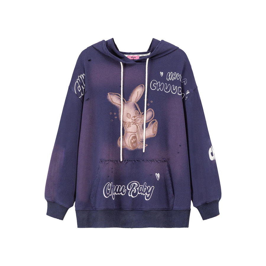 CHUU Year Of The Rabbit Hoodie